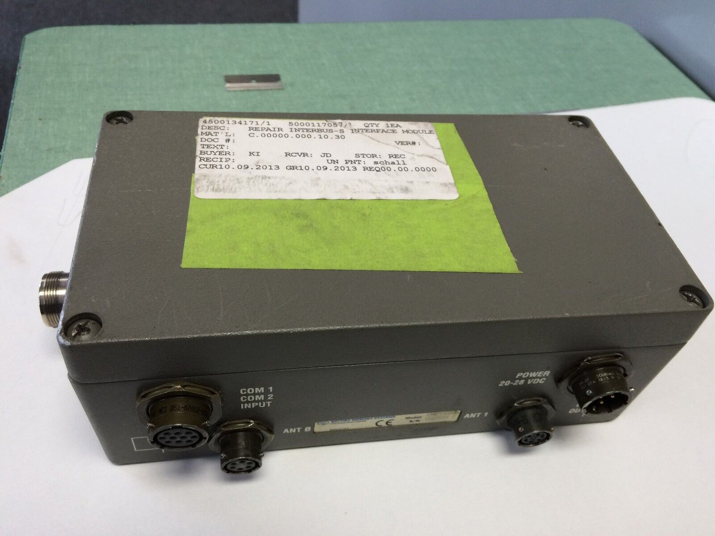 Escort Memory Cm21 K010 Cm21 Interbus Interface Module Controller,Bw