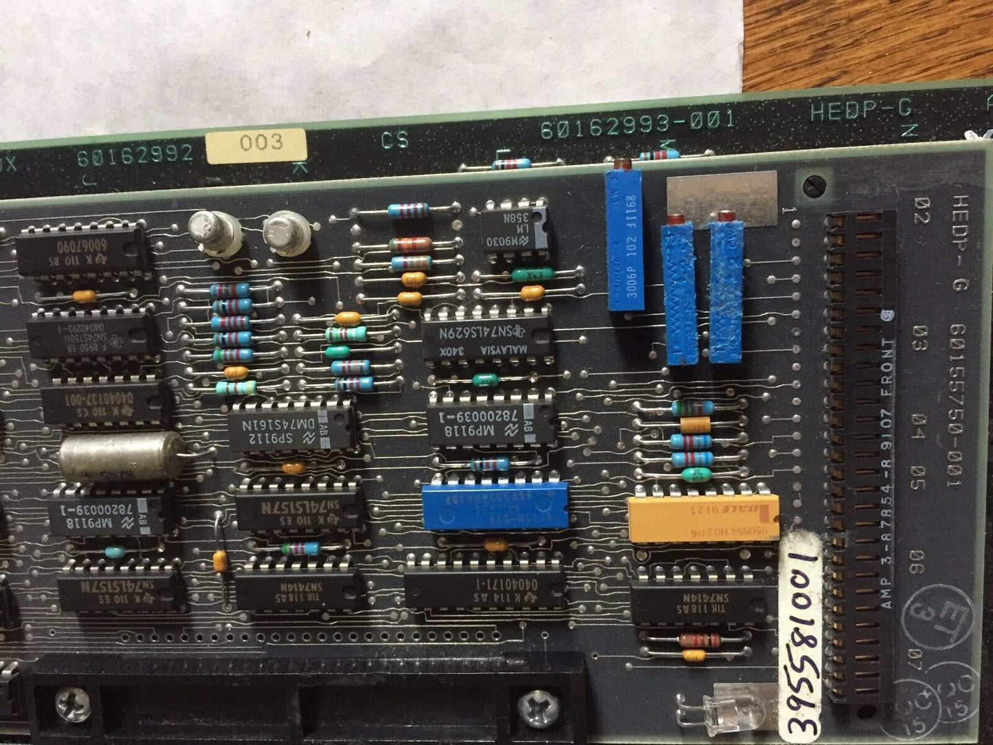 Honeywell 60162993 001,Information,,Accuray 60155750-001,2-085155-001,Bm