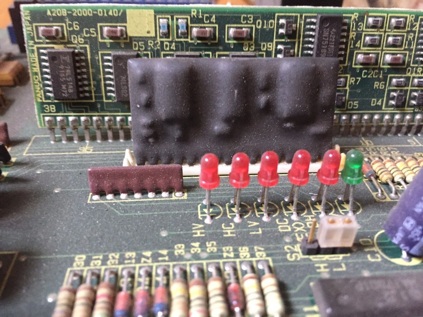 Fanuc A06b-6058-H006,A20b-1003-0090/02/07B,A20b-1003008004A Servo Amplifier,Sj