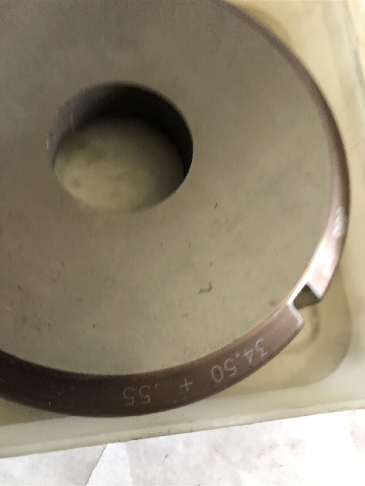 Mate Round Turret Pucnh Die Slug Free 34,50 + .55,34.50+.55,D34.5D,D34,5D,Bw