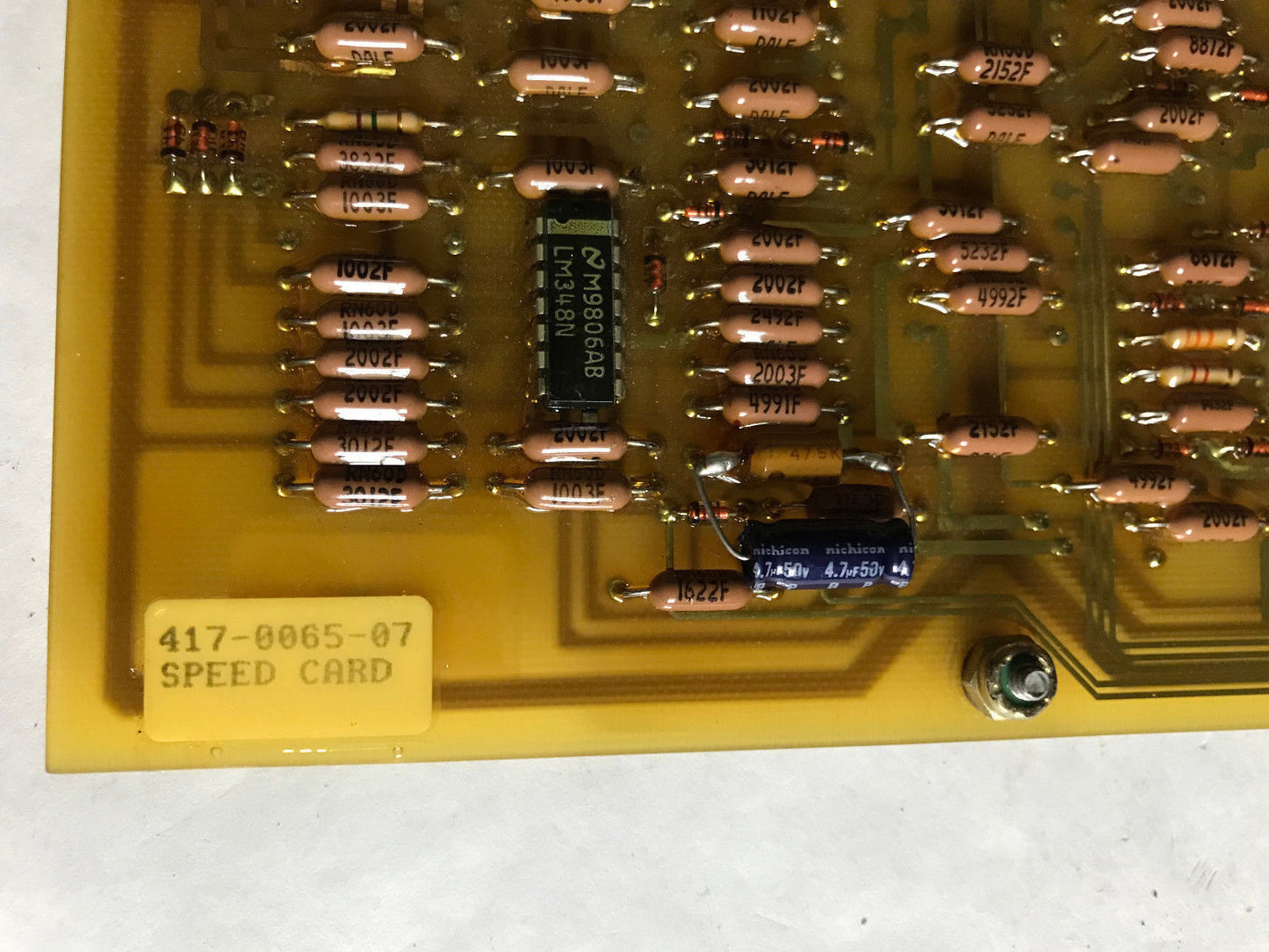 New Letourneau 417-0065-07 Speed Control Card Board 416-6495-05,Sb