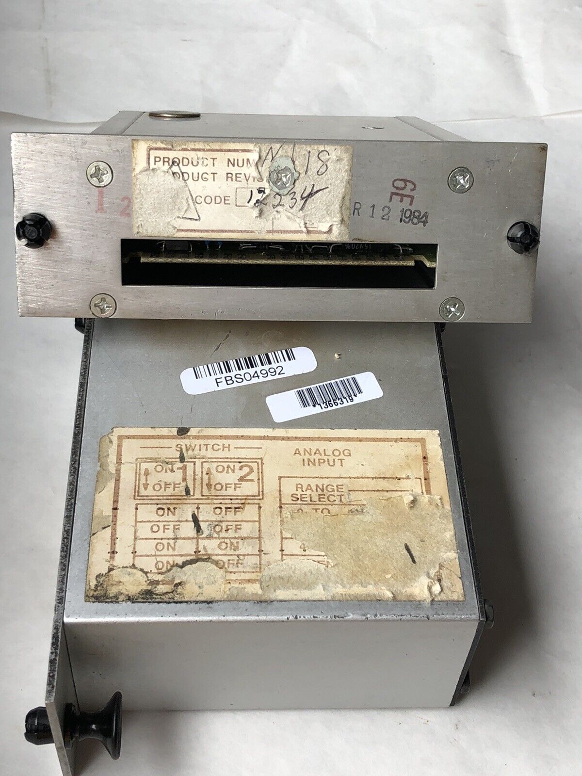 Uticor 7.5M18 Technology 75M18 Analog Input 4-20Ma,7 5 M18,Struthers-Dunn,Fb