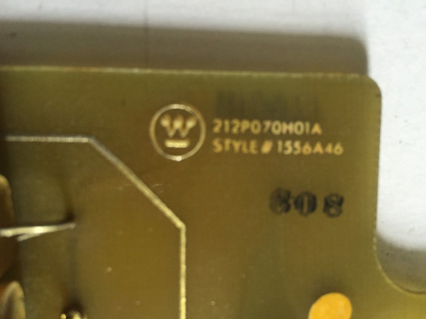 Westinghouse 212P070h01a,1556A46g08 Pc Board Style 1556A46 ,Ea