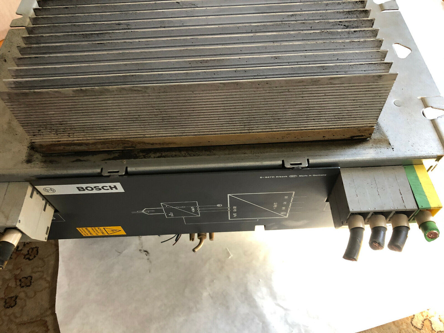 Bosch Rexroth 1070086669-206 25 Servo Unit. Psi 6300.650L1,D-64711 Erbach 107,Bd