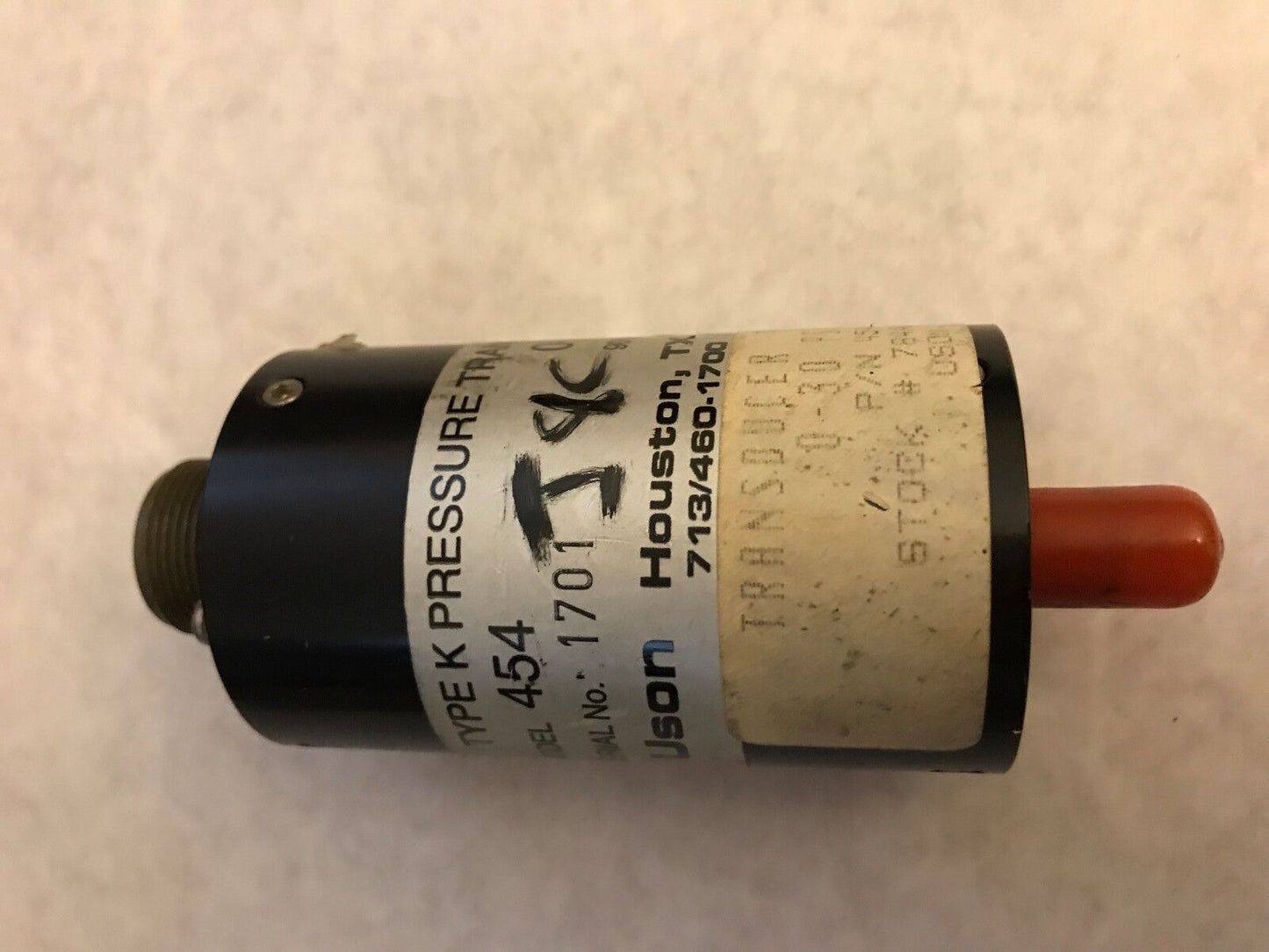 Lot 2 Uson 454 Type K Pressure Transducer 0-30 Psi ,Ek