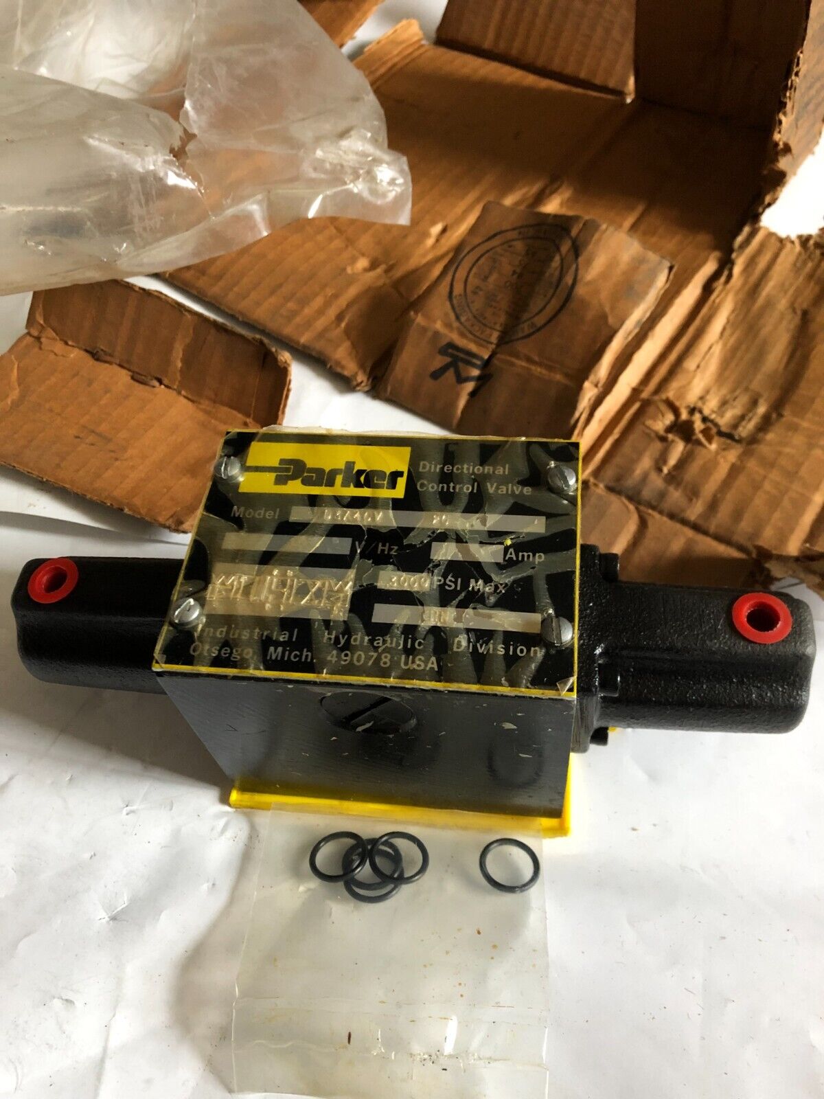 New Parker Hannifin D3a4cv 20 High Performance Directional Control Valve,Ak