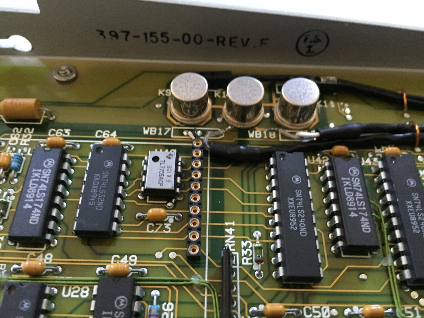 Teradyne Tw440 Rev B ,950-440-00 Control Circuit Board,397-155-00 Rev F,Bh