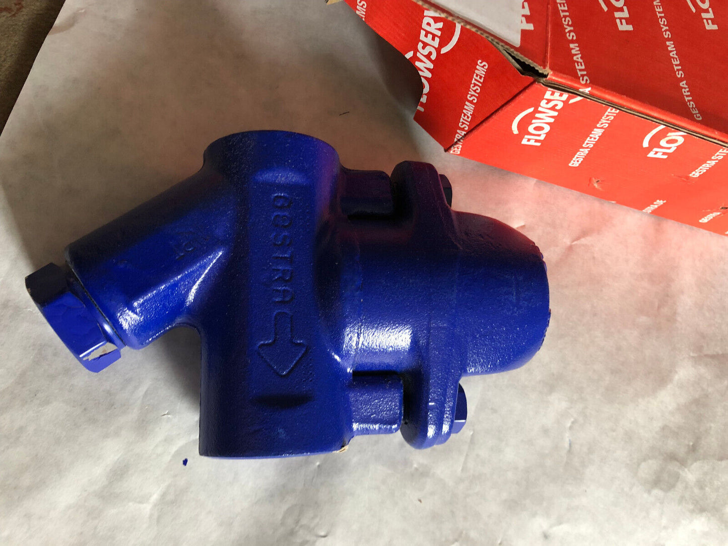 3/4" Flowserve Bk 45 Dn 20 3/4" Cl 300 Thermostatic Steam Trap,Gestra 0460 Rn,Ao