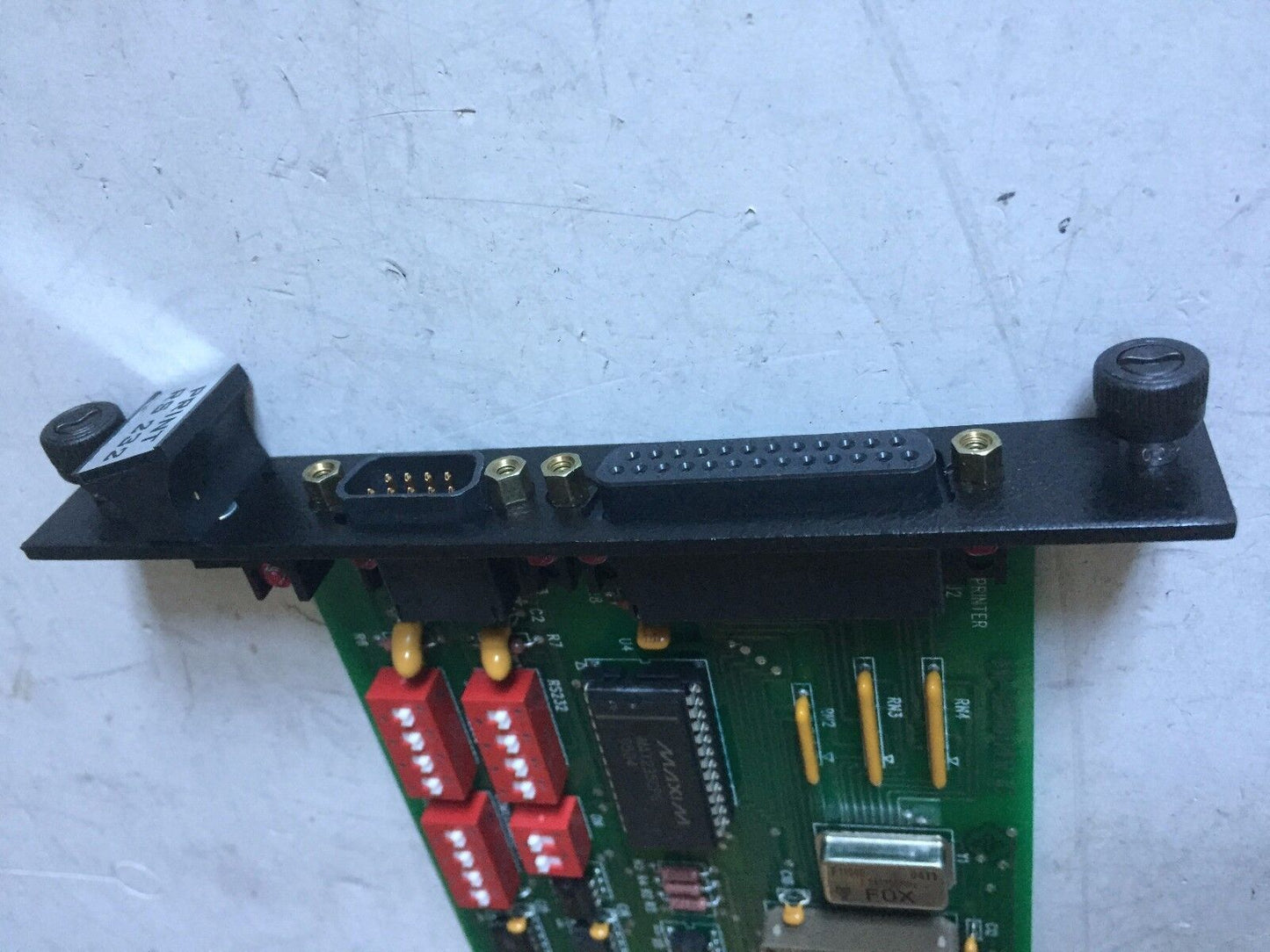 Uson 411-X300 Printer,Uson Print Rs232 Rev.C Circuit Board,Ad,Bv