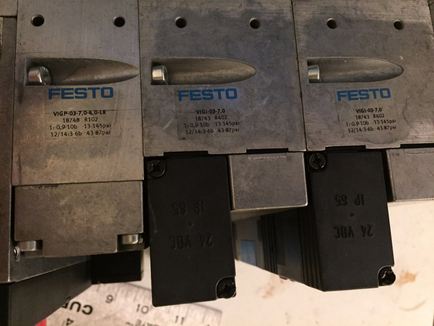 Festo Ifb8-03,Iepl-03-Fb,Vifb-03-B,Mth-5/3E-7,0-S-Vi,Vige-03-Fb-4-5Pol Valve,Ew