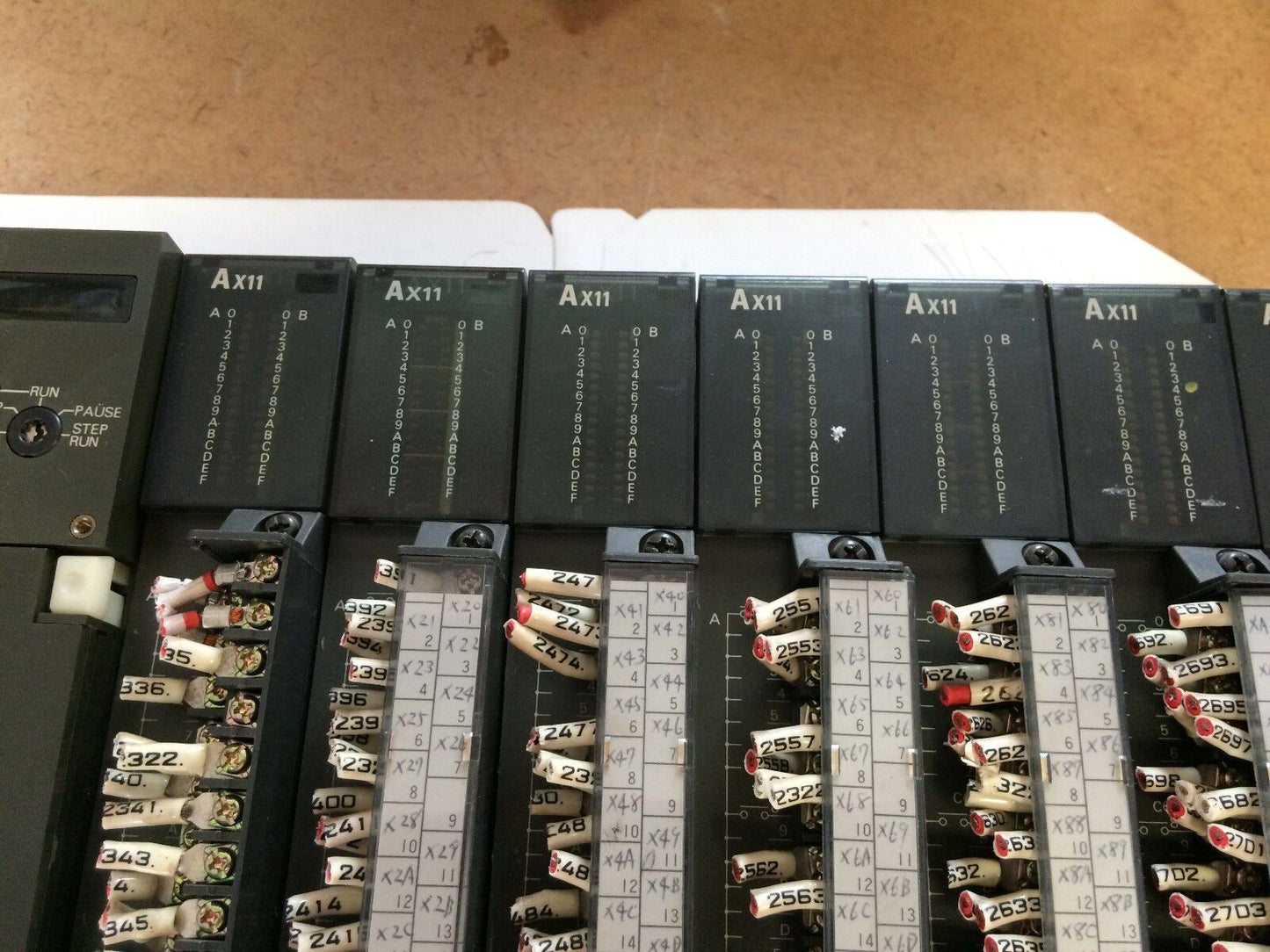 Mitsubishi A3cpu Melsec Plc System, With A61p, Ax11,Te