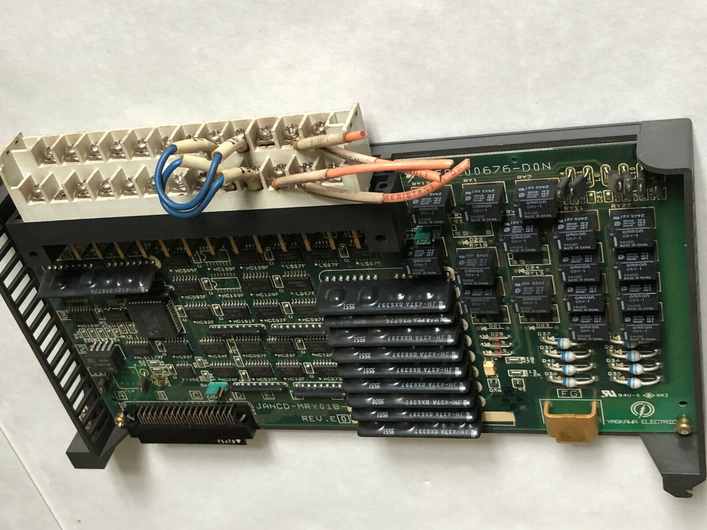 Yaskawa Electric Jancd-Mry01b1 Rev. E02, Df9200676-D0n Pc Board,Ch