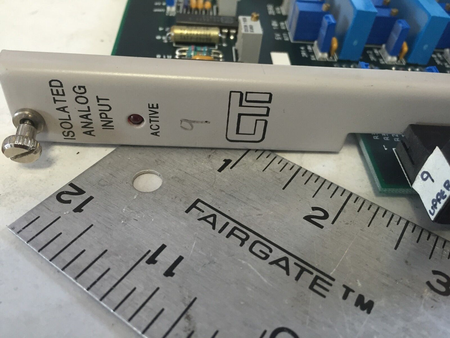 Cti 2550,Control Technology Inc. 901B 2550 Board,Isolated Analog Input 2550,Ch