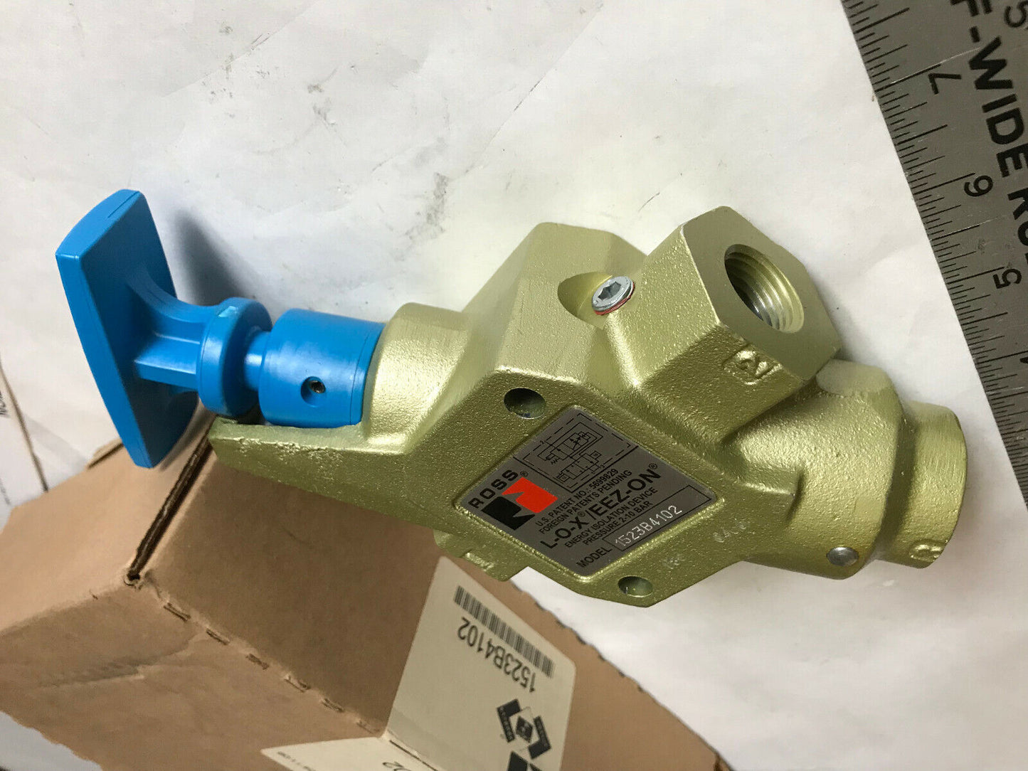 New Ross 1523B4102 L-O-X/Eez-On Pressure Switch Control Valve ,Eu