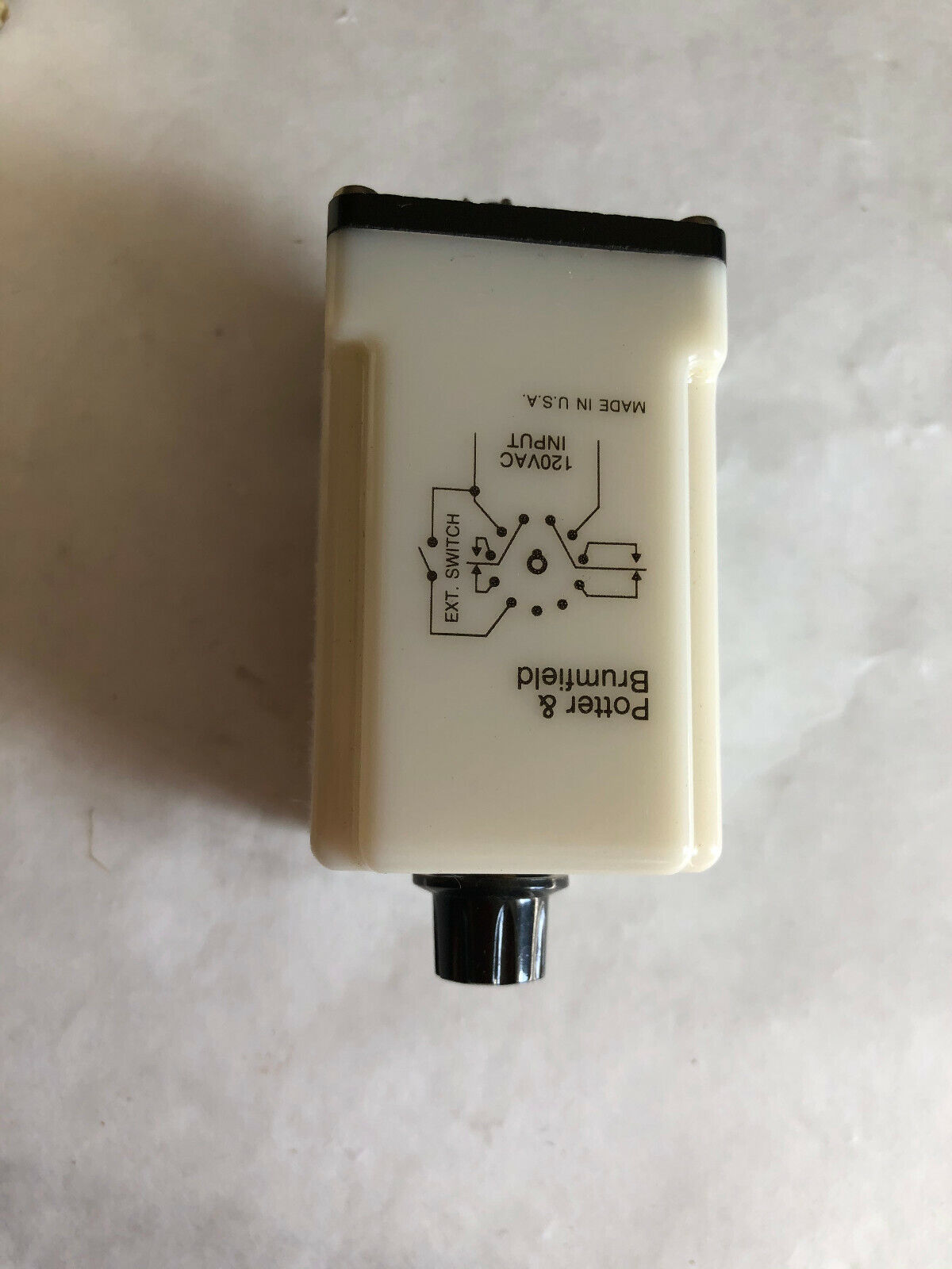 New Potter & Brumfield Ckb-38-79010 P&B Time Delay Relay 1-10Sec 120Vac Coil,Cl