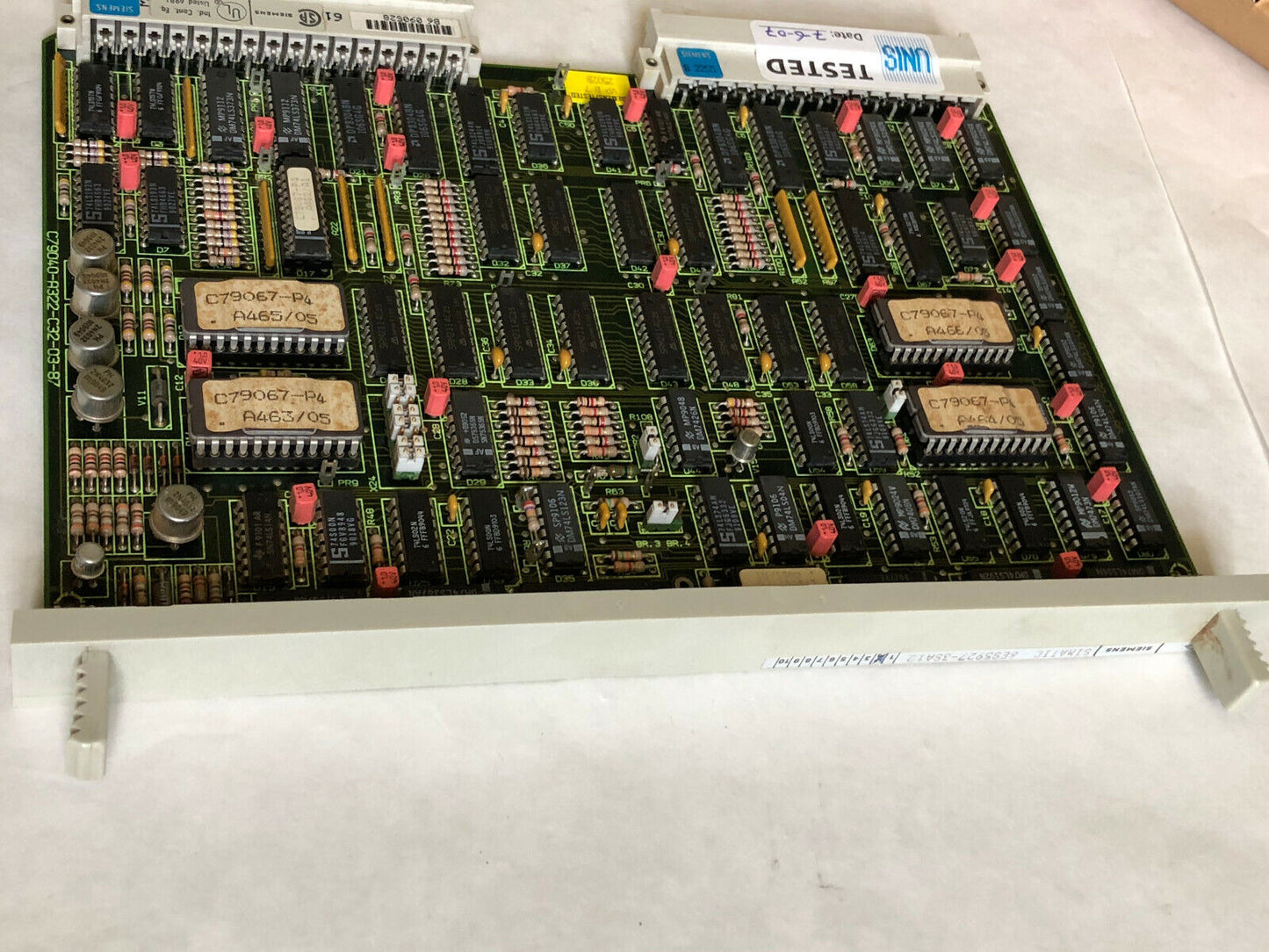 Siemens 6Es5927-3Sa12 Simatic Cpu Processor Module C79040-A322-C32-03-86,Dl,Db