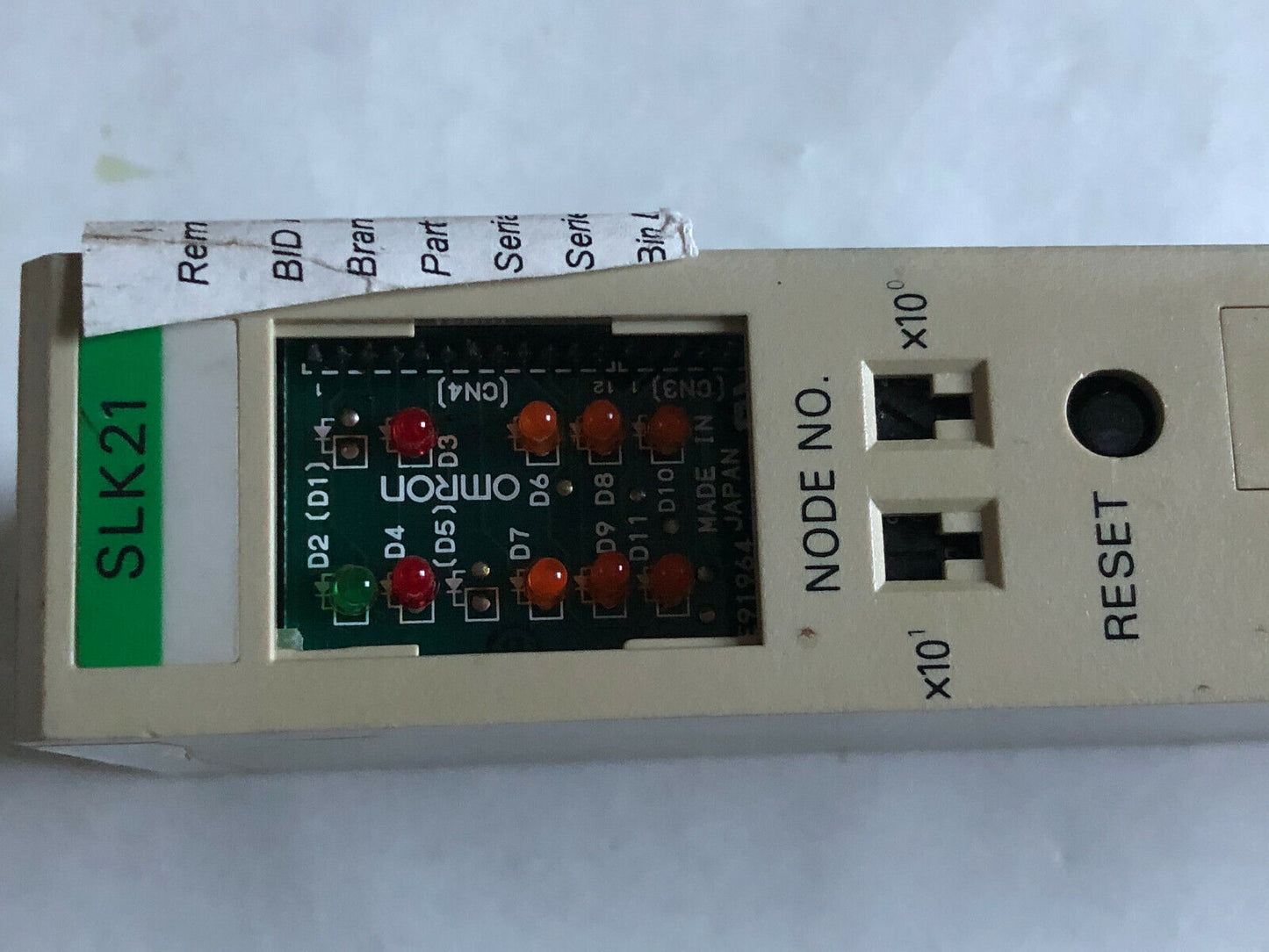 Omron C1000h-Slk21 C,Slk21 Sysmac Link, Ci 000K, Fi,Sv