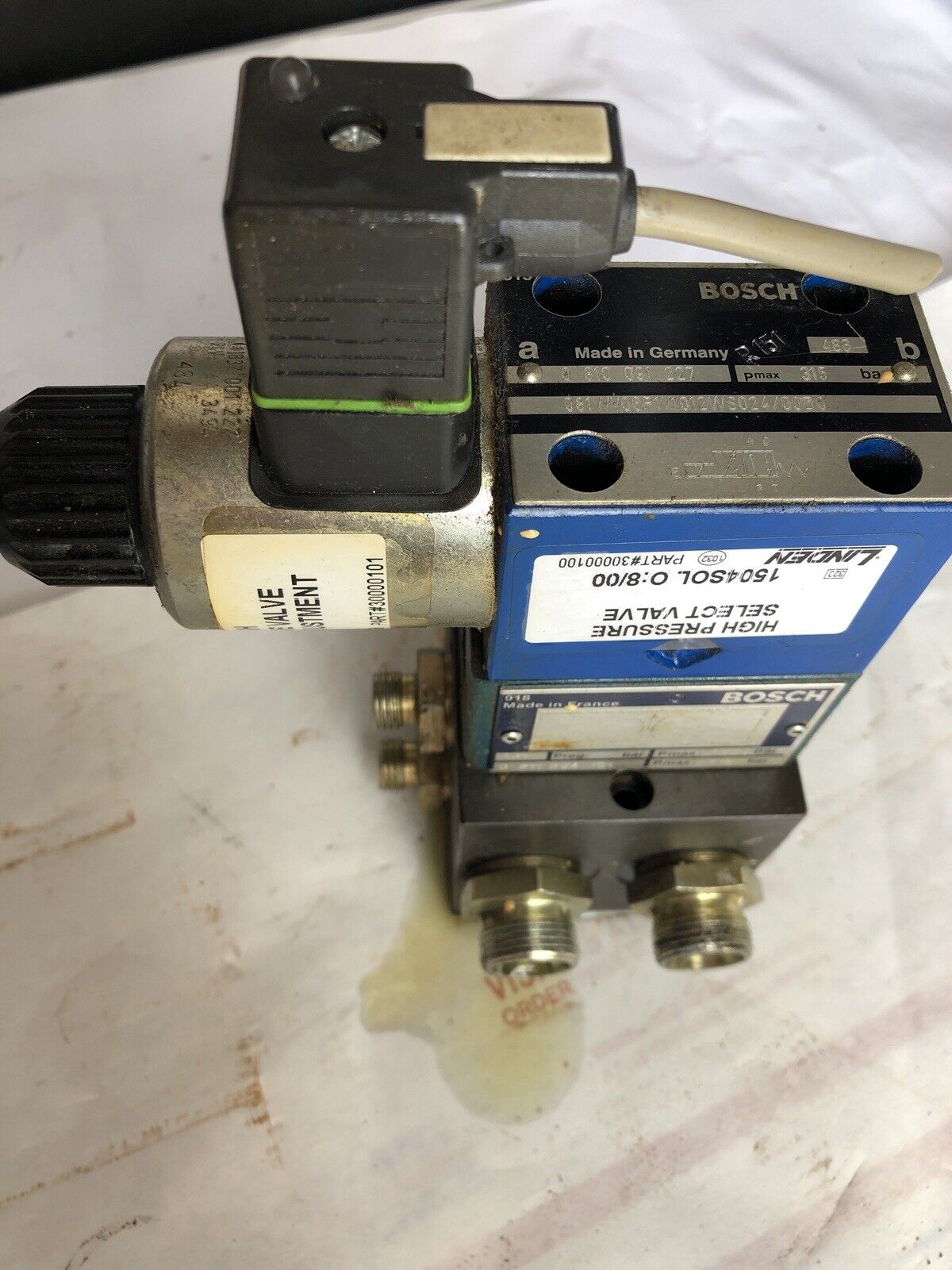 Bosch 0 810 091 227 Directional Control Valve 0 811 304 101,1504Sol,Tj