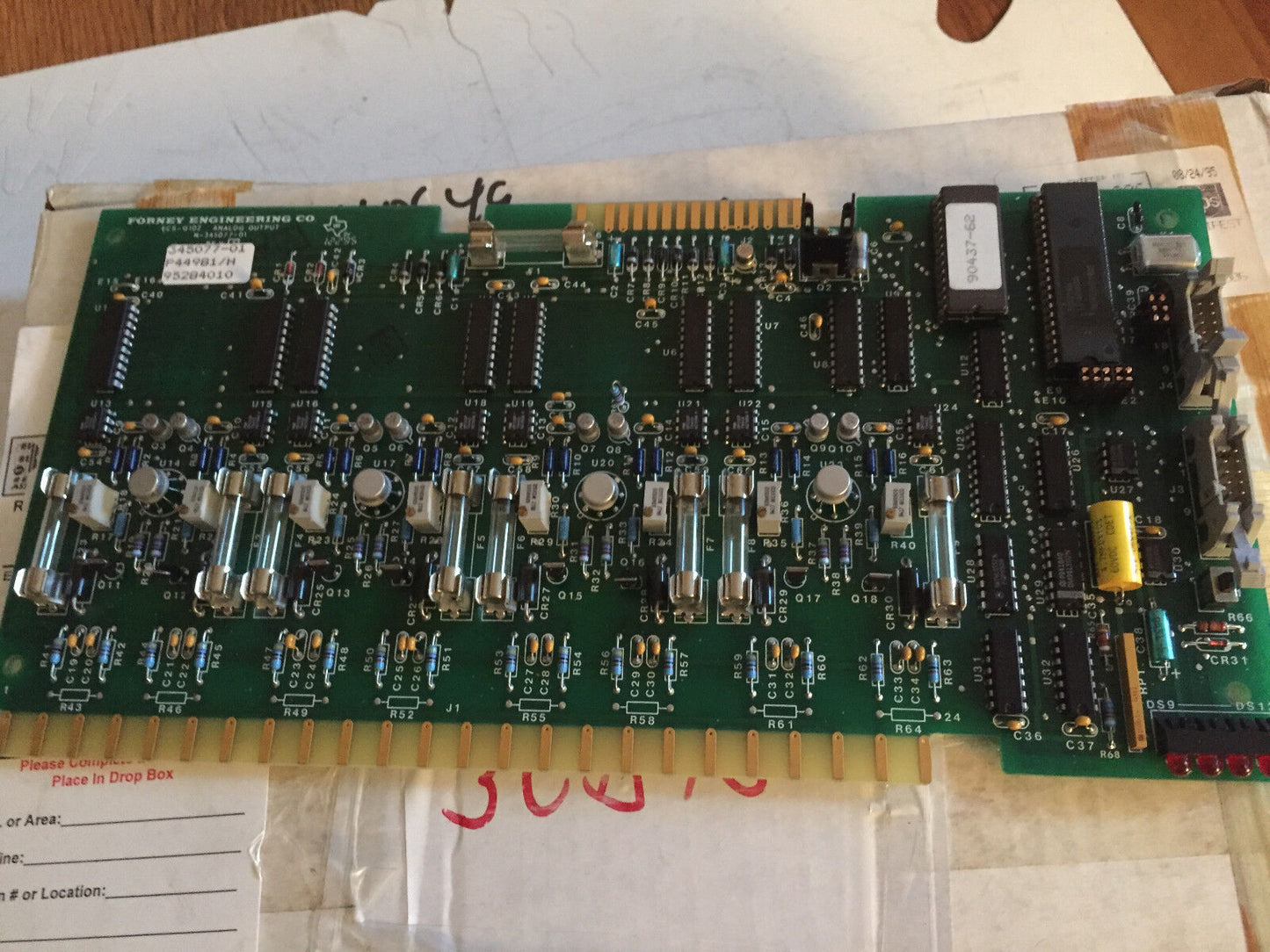 Forney 345077-01 Analog Output Ecs-Q102,Forney N-345077-01,Ct