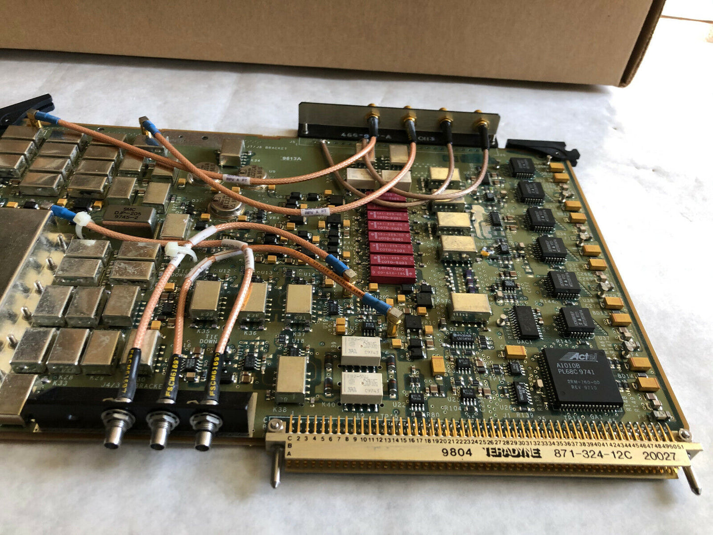 New Teradyne 871-324-12C,9813A,949-672-50/B,J7/J6 Bracket Computer Board,Eb