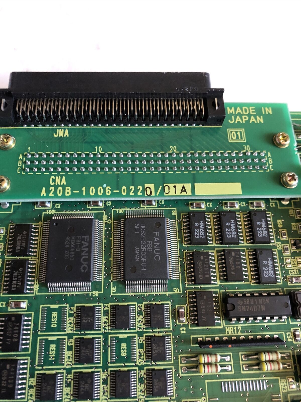 Fanuc A20b-8001-0120/03A,Fanuc A20b-8001-0120,A20b-1006-0220/01A,Ee