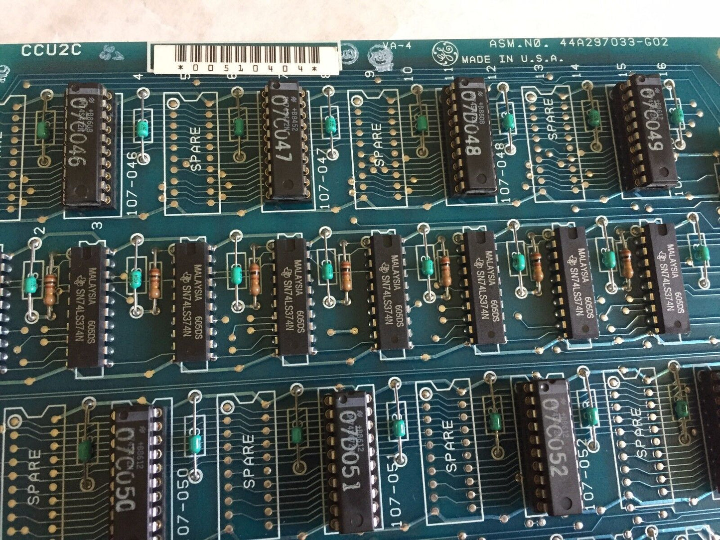 General Electric Ic600cb501a,44A712778-001R04/4,Ccu2c Basic Logic,Br