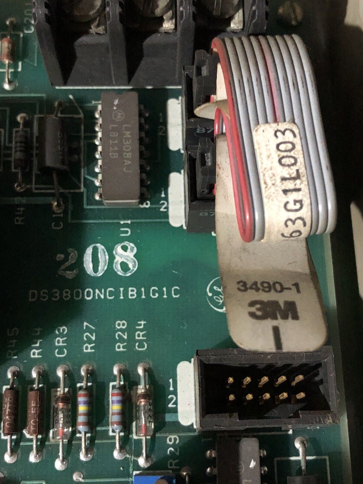 G.E. Ds3820ci2ad21c,General Electric Ds3820c12ad21c Current Isolator Box,Tn