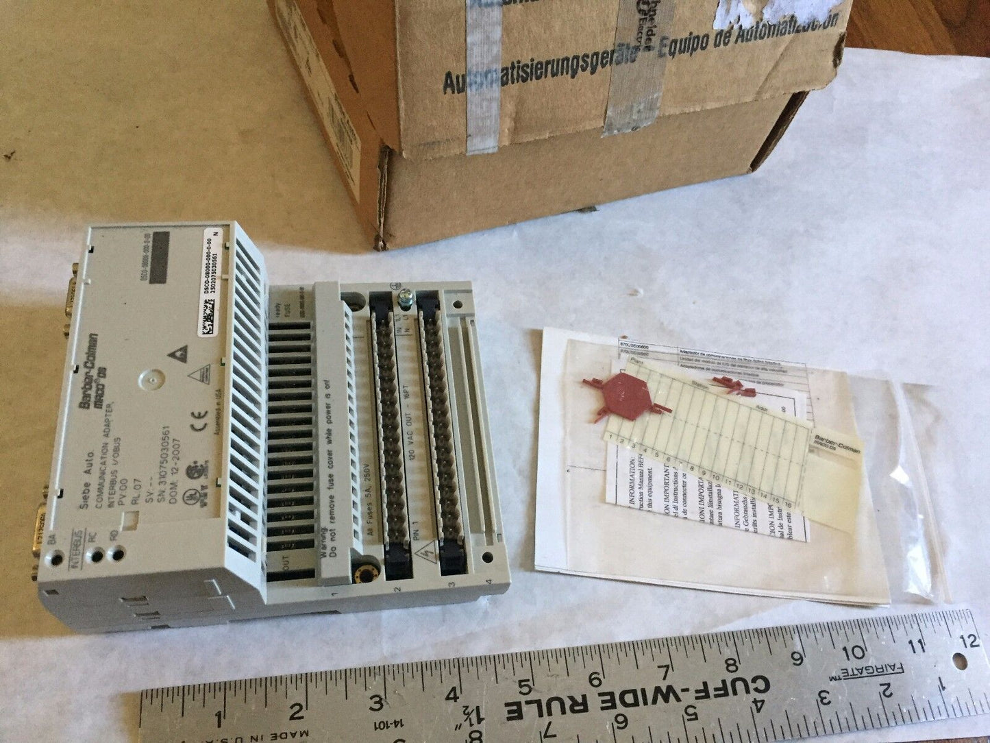 Barber Colman Dsdo-05000-000-0-00,Dsdo-08000-0000-00 Communication Adapter,Bm
