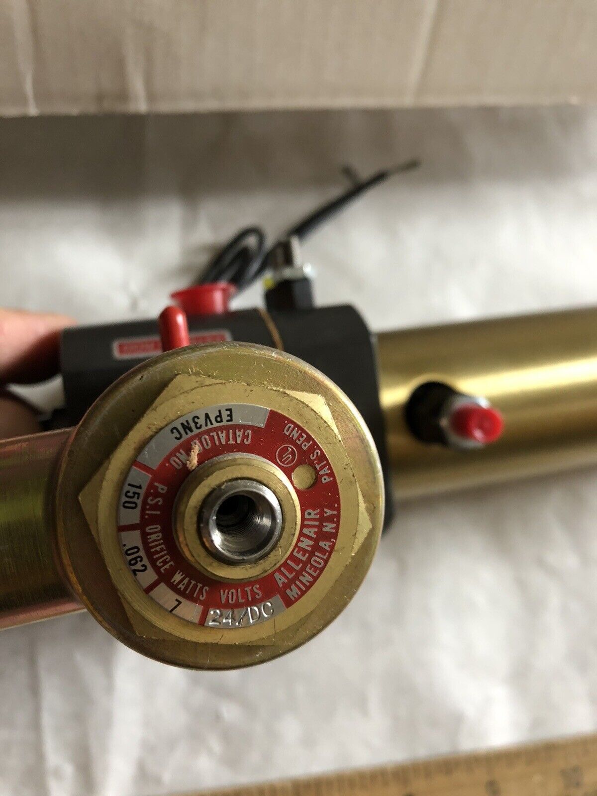 New Allenair Av 1&1/2X6 Bc Wr Svsr Aax Or 24Vdc,Epv3nc,Bcwrsvsraax Pump Valve,Aa