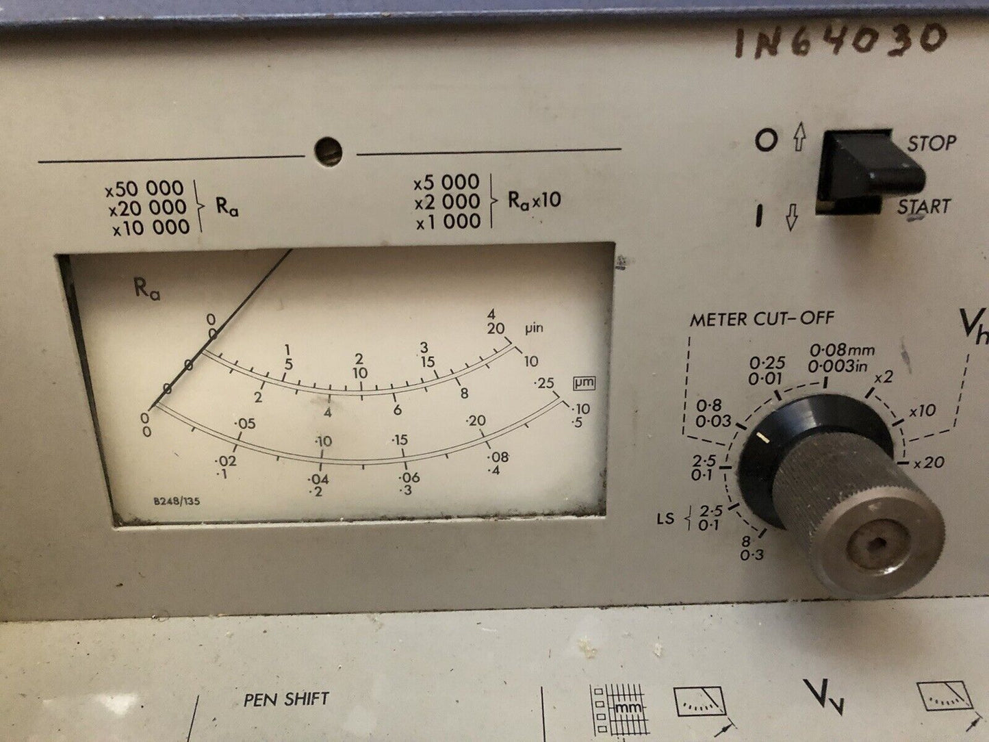 Rank K510/407F-1734 Taylor-Hobson K510/407 Recorder Amplifier,95-260Vac,Al