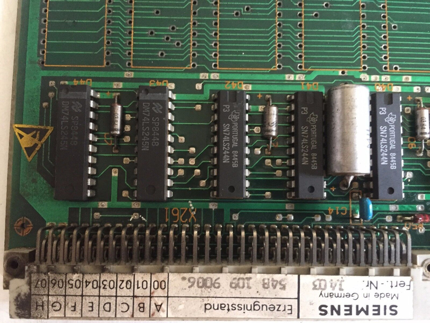 Siemens 6Fx1190-1Af00,548 109 9006 Ram Card 16K 6Fx11901af00,Tc