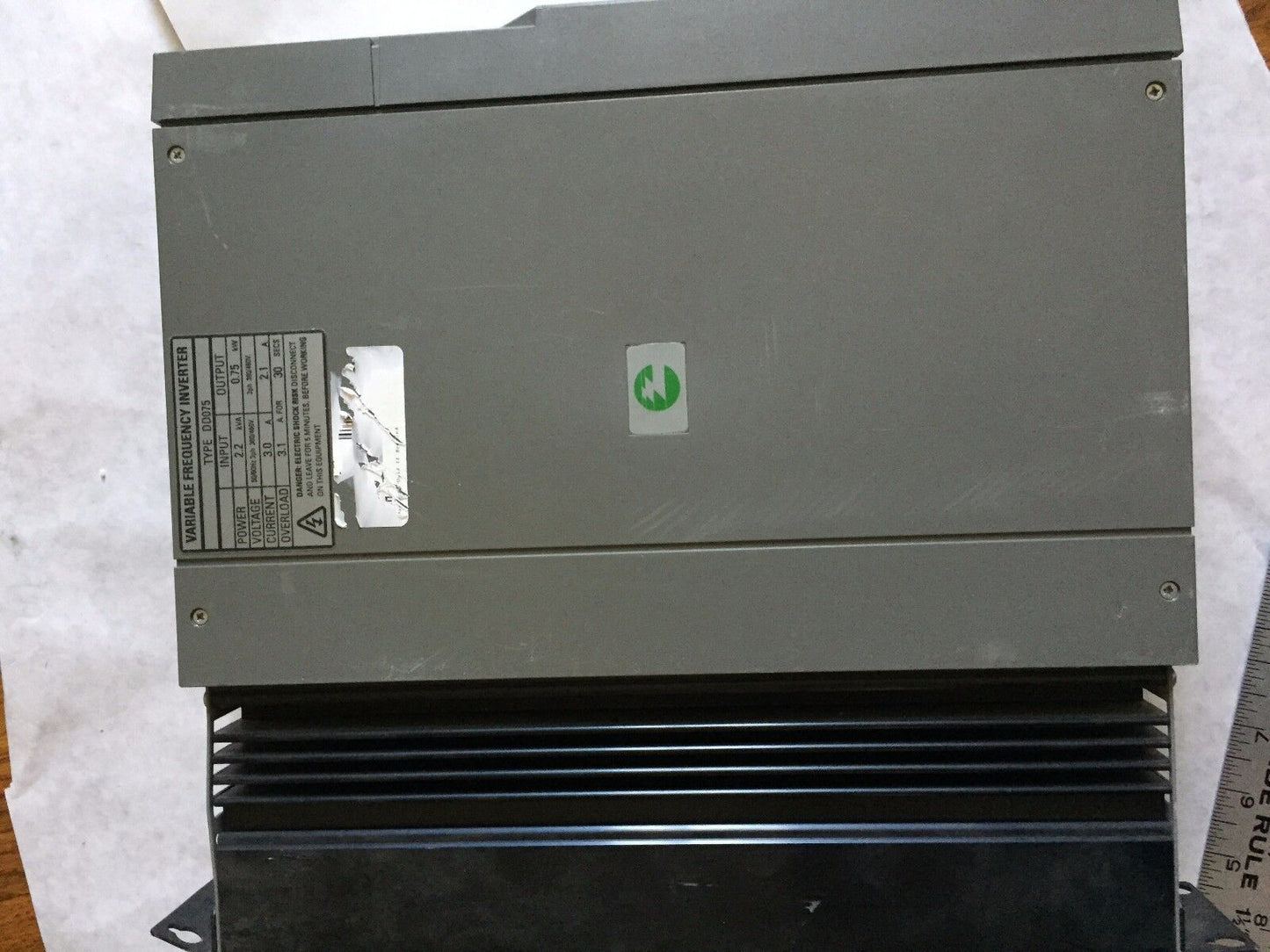 Control Techniques Do075,Pp1-11 Emerson Dd150 Drive Ac 460V,2.2 Kva Interver ,Bk
