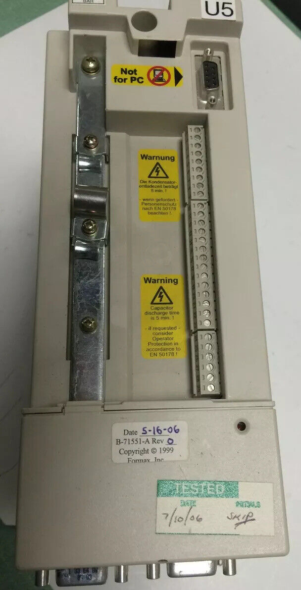 Keb F5 Combivert 10.F5 M1d-Lbea Version 1.0 3Ph Inverter 4.0 Kva,Bw
