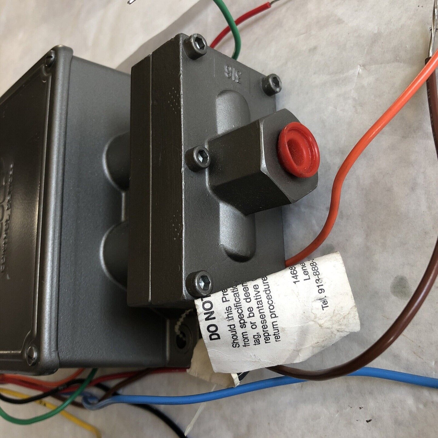 New Sor 4V3-Ac4-N4-C1a-Yy Pressure Switch 5-25Psi Ovrrg 750Psi Proof 1000Psi ,Ee