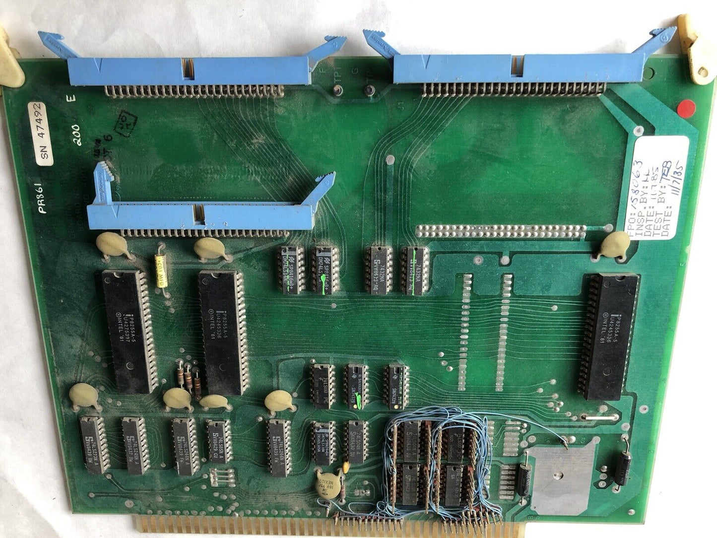 Houdaille 400789-000 Rev F General Purpose I/O Board,400790-201 Revd Strippit,Ha