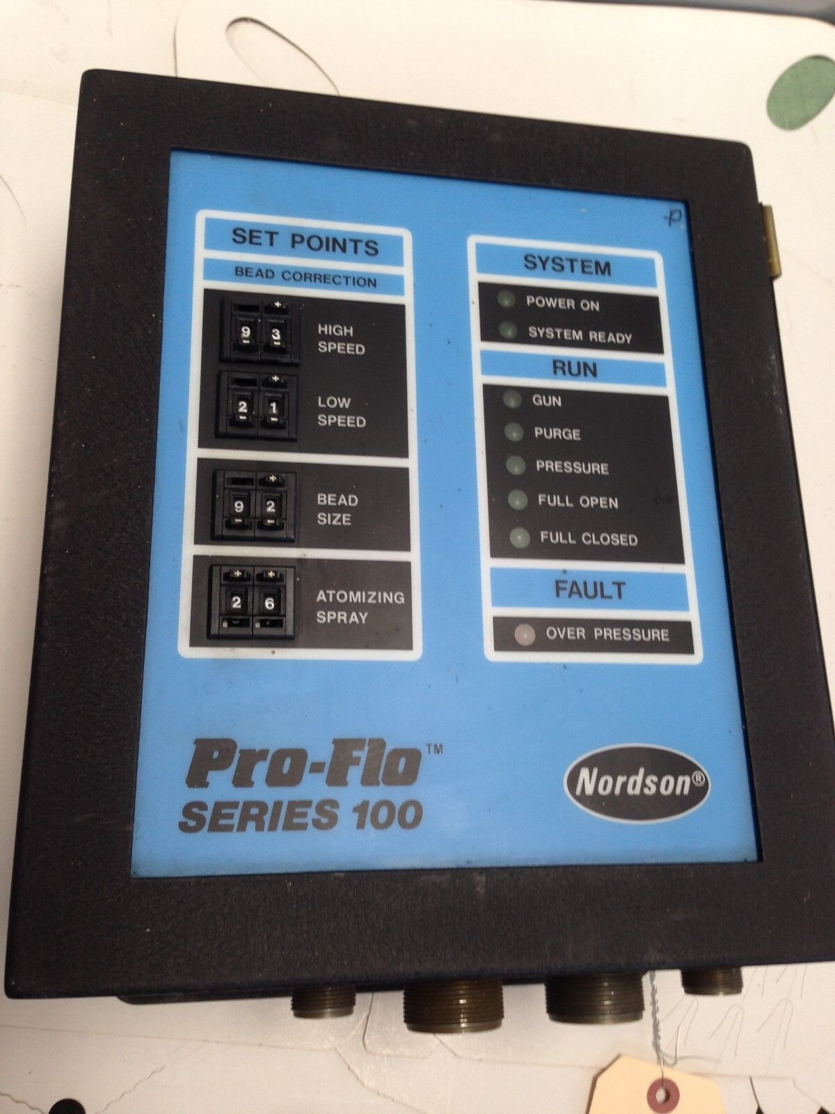Nordson 324550-D Series 100 Pro-Flo Analog Controller,324550 D,120 Vac,Tj