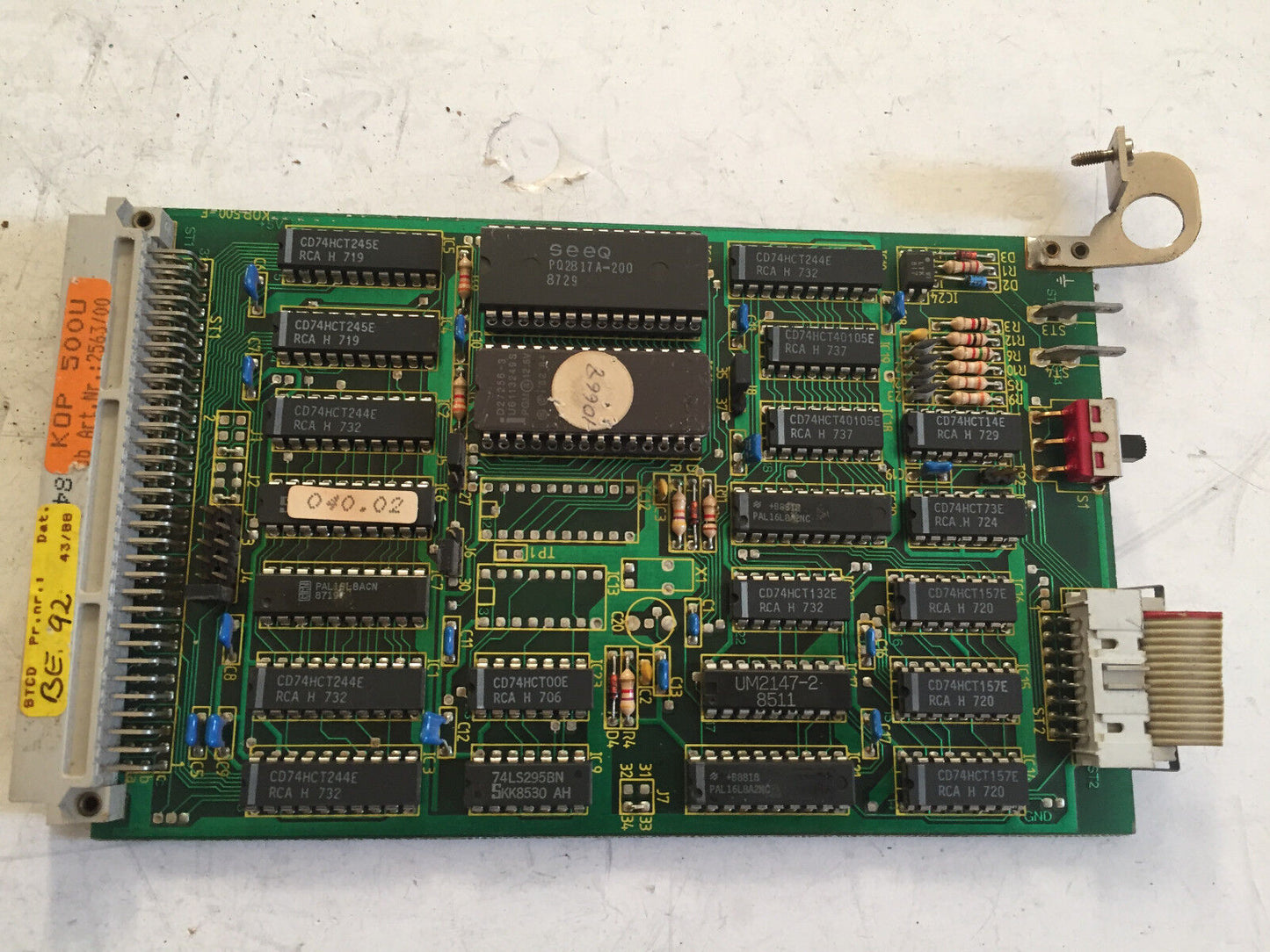 Bachmann Kop-500-F,Kop 500U,Kop500-100-E,Kor-500-F Pcb Board,Kop-500-F,Eb