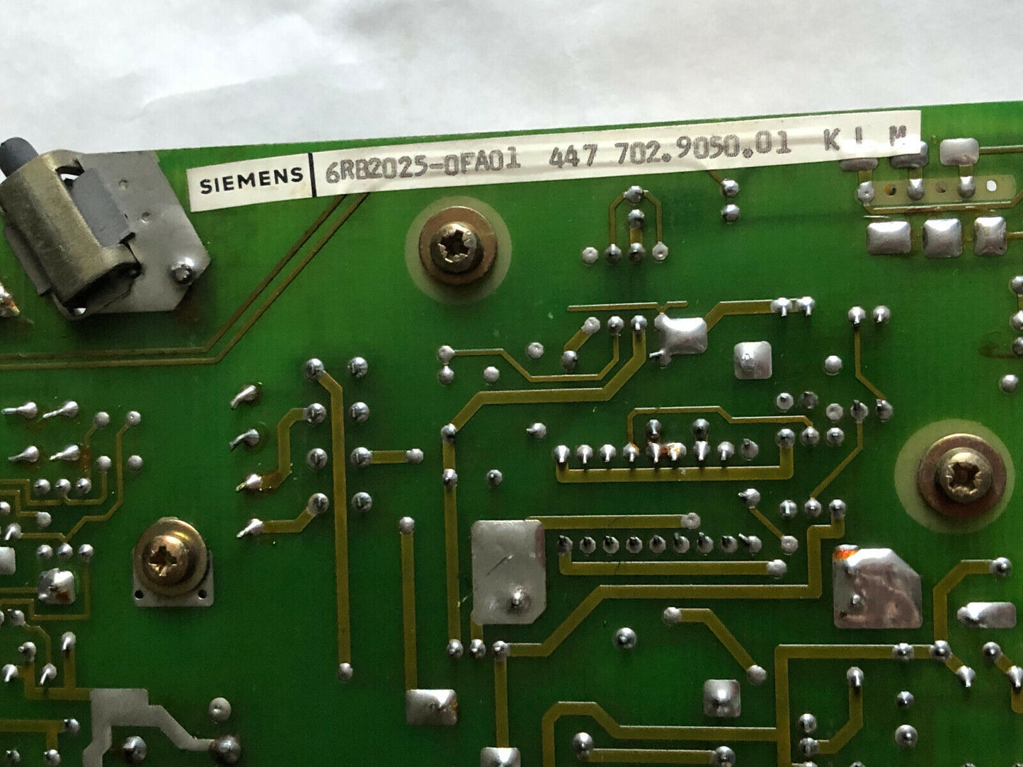 Siemens 6Rb2-025-0Fa01,6Rb2025-Ofa01 Building,Siemen 6Rb2025-0Fa01,M200,En,Fd