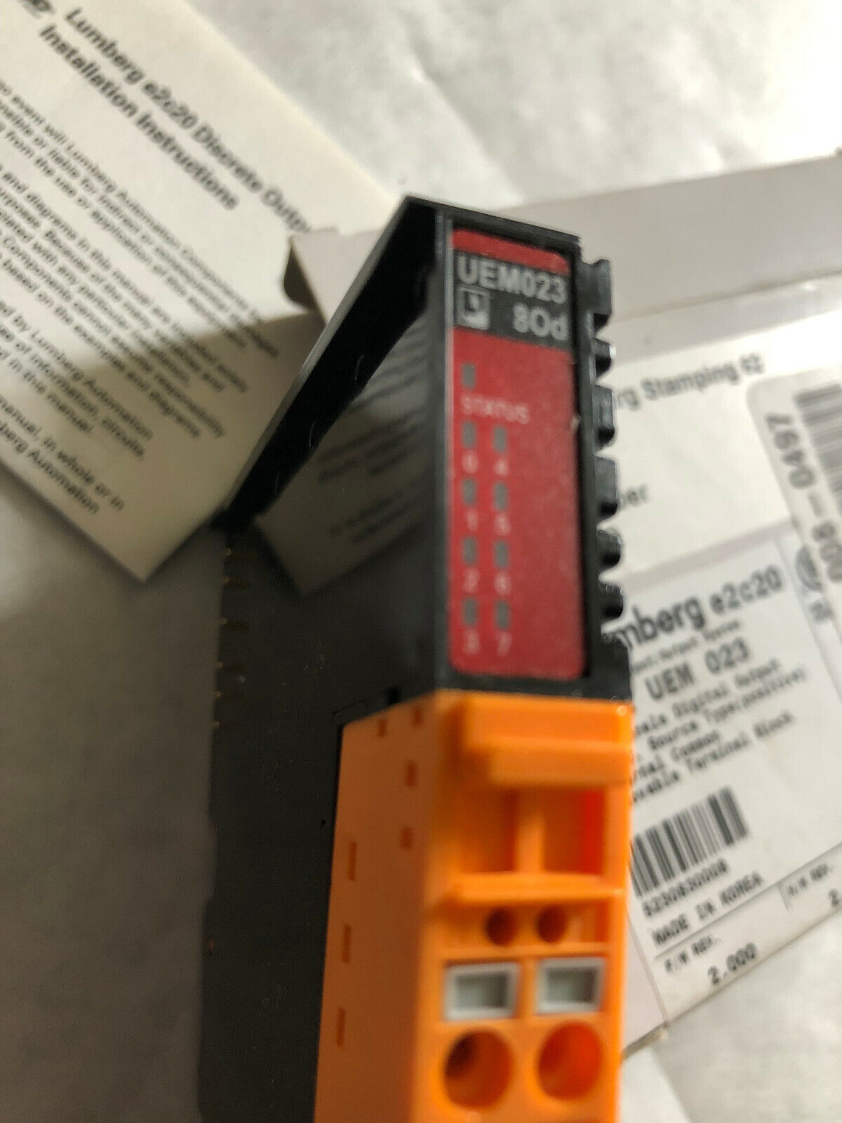 New Lumberg 0922 Uem 023 Digital-Output,Uem023 8Od,St-Rtb,Bz