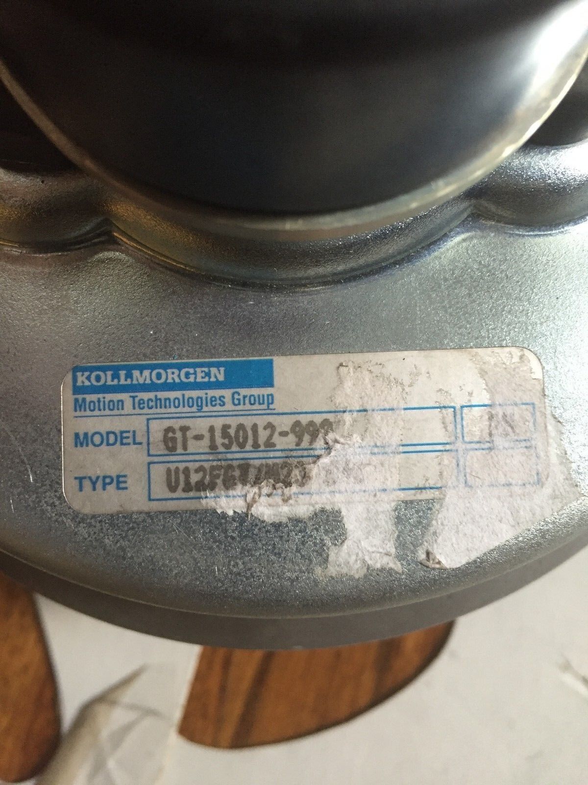 Kollmorgen Gt-15012-999 Electric Motor,.625" Shaft,Pmi,V12fgt/M23 Enc,V12f67,Fg