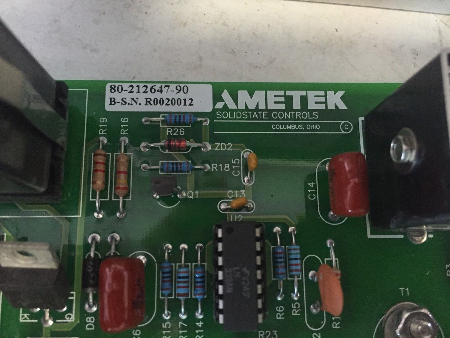New Ametek 80-212647-90 Static Switch Board,Sk