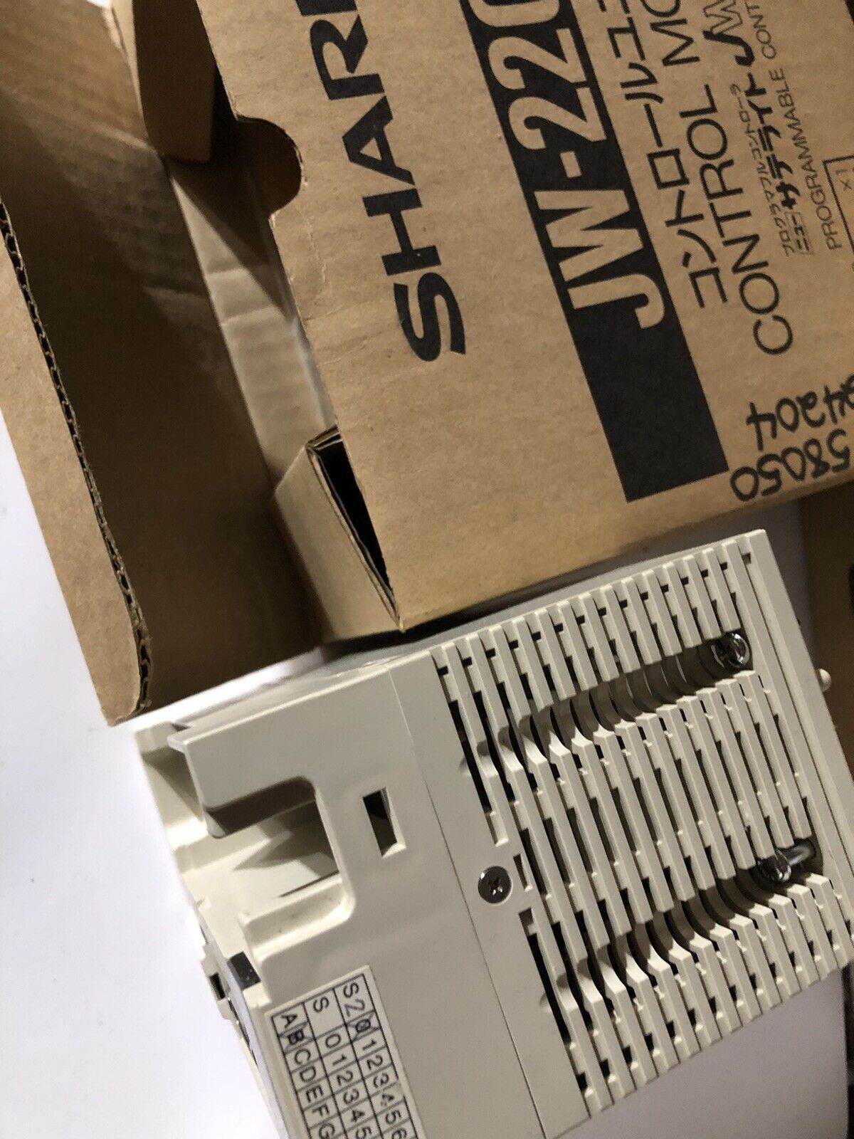 New Sharp Jw-22Cu Plc Cpu Control Module,Tl