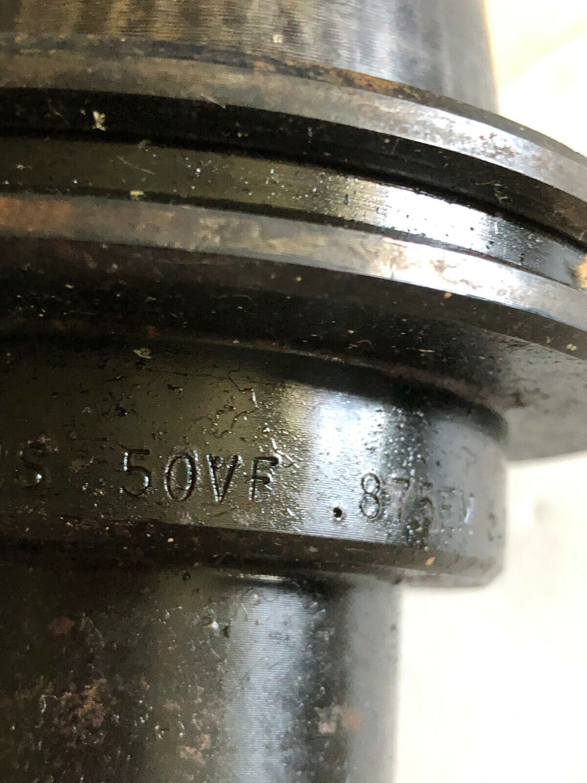 Collis 50Vf .875Em 5.75" Pro B8 Usacat-50 Milling Tool Holder .375,.875Em,Ar