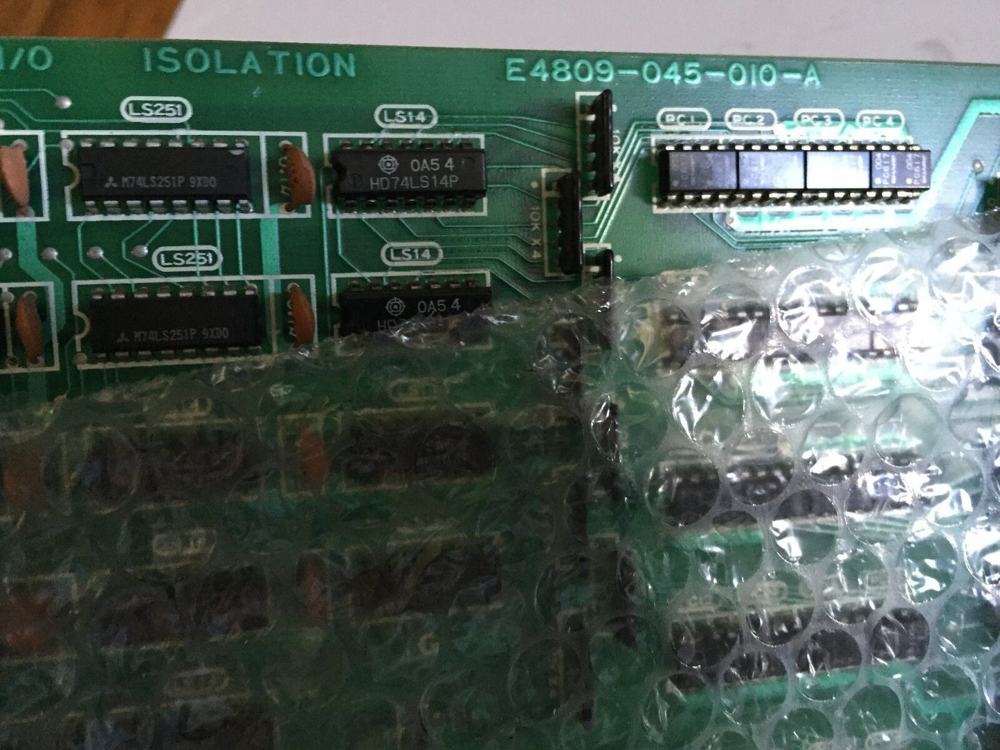 Okuma Osp3000 Pc1666-A E/C I/O Isolation E-4809-045-010-A Board,Bs