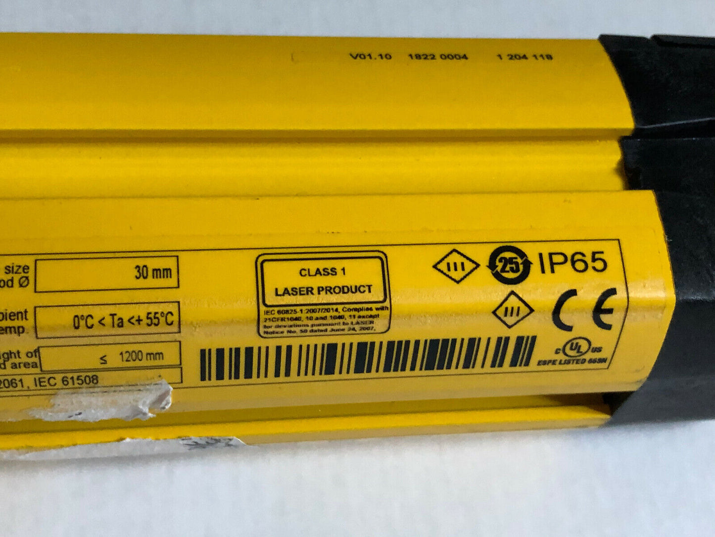 New Sick Xc40s-1203A0a00aa0 Safety Light Curtain 24Vdc,1 204 118,Su