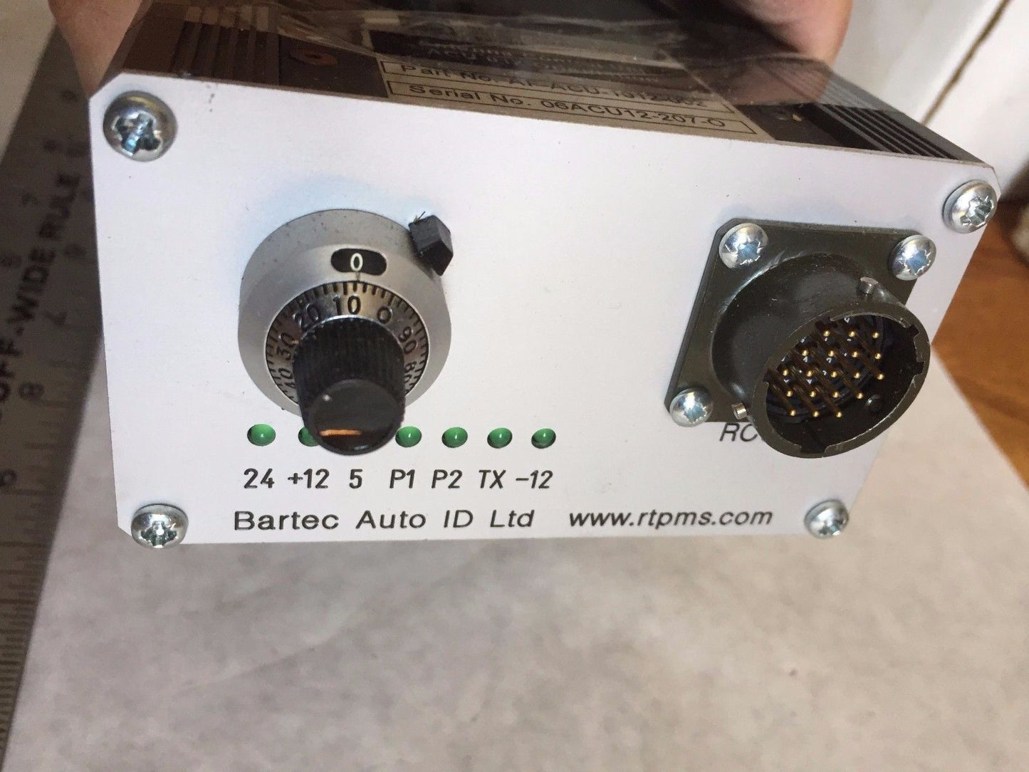 New Bartec Af-Acu-1012-002,Bartec Auto Id Antenna Control Unit,Bg