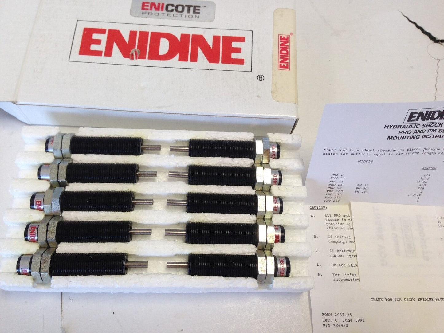 New Endine 4E5490 Hydraulic Shock Absorber Sensor 60Mm Pro15 If-2,Fj,Sr