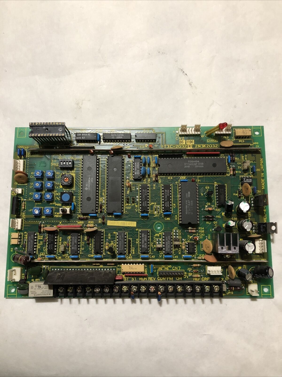 Toshiba Vt3c-2032M 2N3k2032-D,Vt3c-2032 Drive Control Board T-K Mel-4-K-Hb,Dj