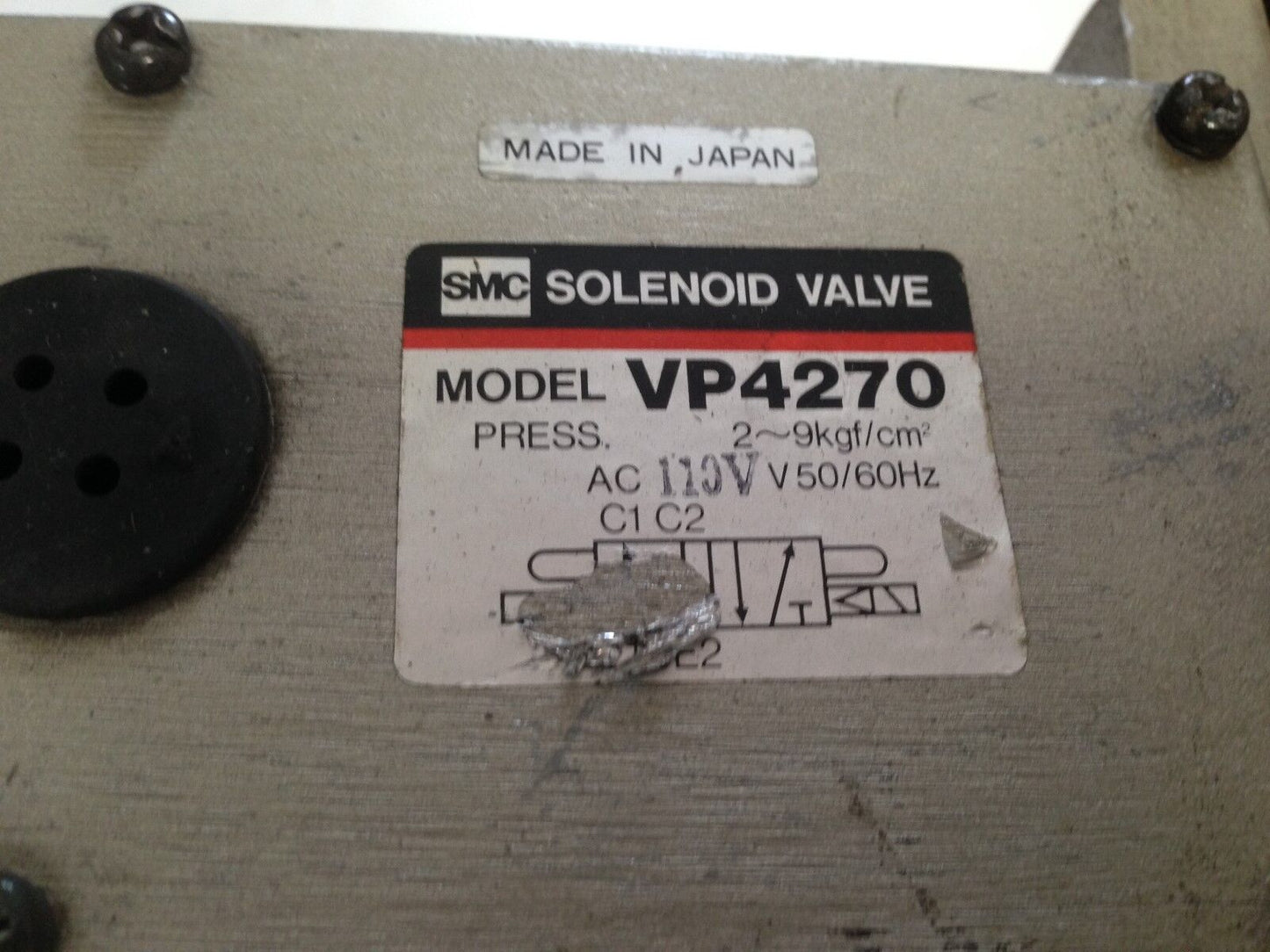 New Smc Vp4270 Pneumatic Double Solenoid Valve Vt3112,Ac110v Coil,Dg