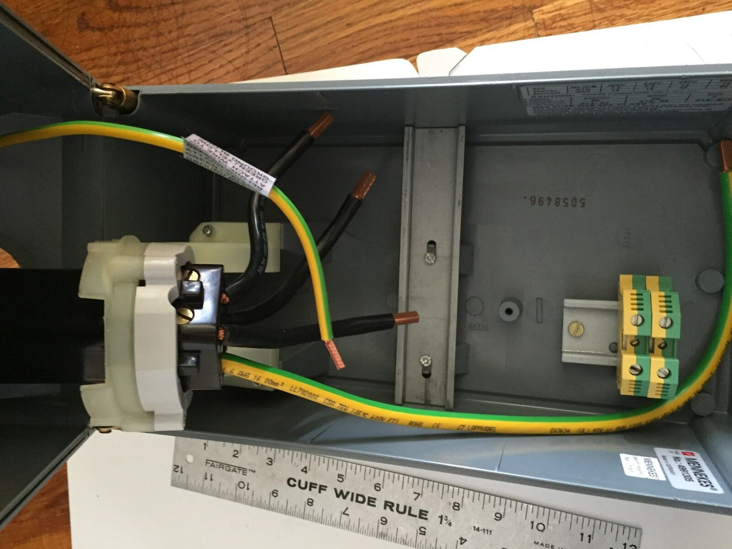 New Mennekes Msr 460Mifs2w Mechanical Interlock Receptacle, 60Amp, 600Vac,Cl